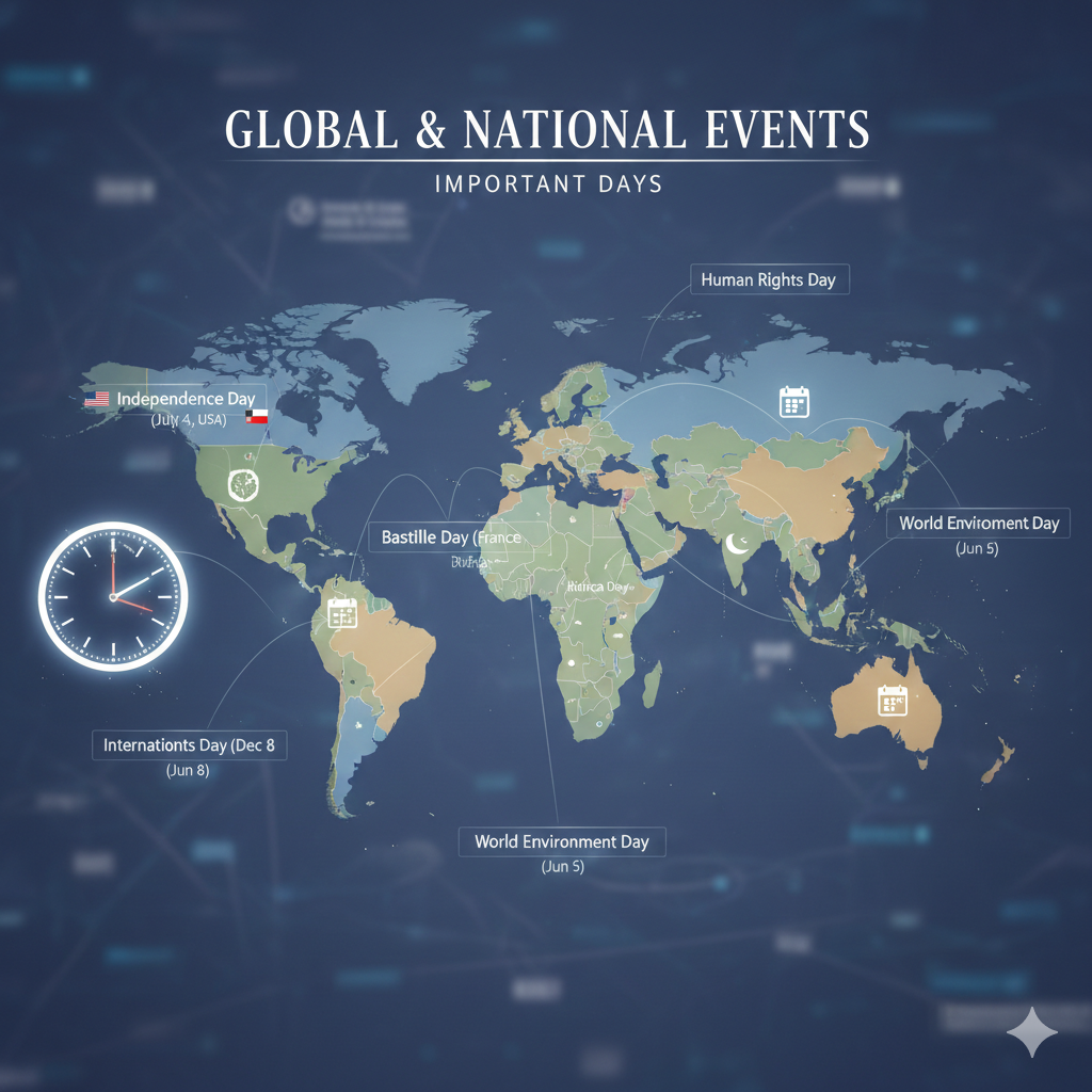 Important Days & National Events